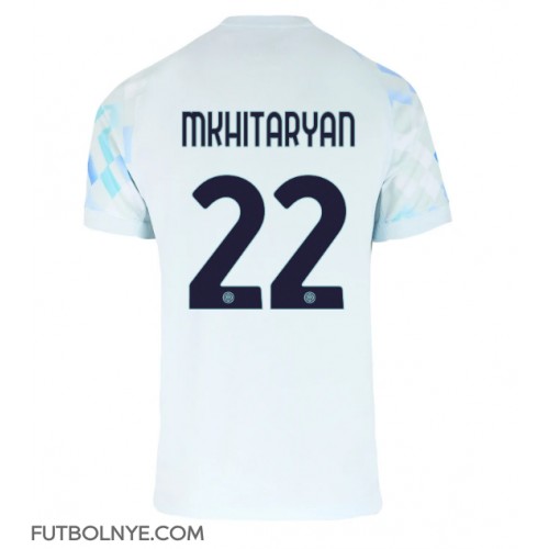 Camiseta Inter Milan Henrikh Mkhitaryan #22 Visitante Equipación 2025-26 manga corta